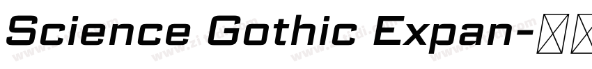 Science Gothic Expan字体转换 Science Gothic Expan字体转换